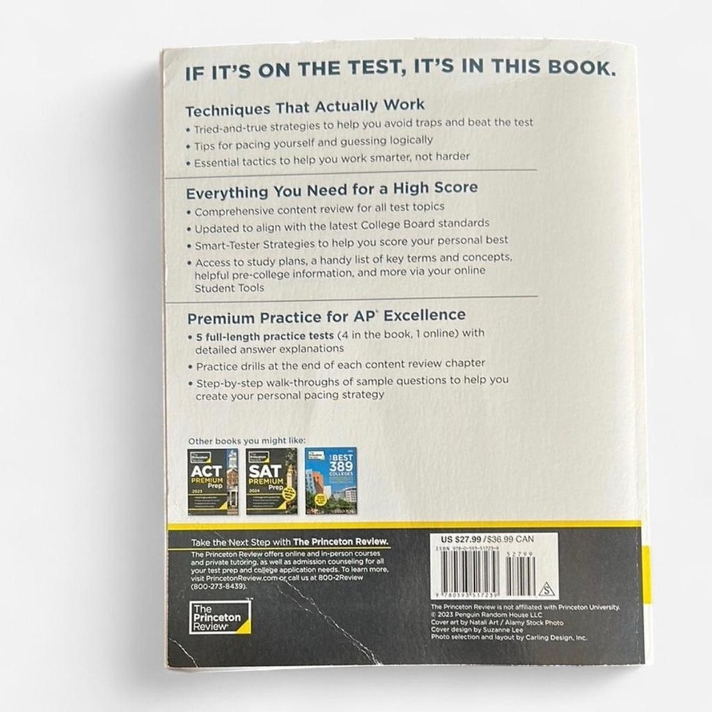 The Princeton Review AP Psychology Premium Prep Book - Picture 2 of 2
